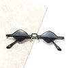 2021 Diamond Shaped Small Vintage Metal Frame Retro Sunglasses For Men And Women-SunglassesCraft
