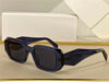 Fashion Retro Brand Small Polygon Rectangle Sunglasses-SunglassesCraft