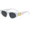 Fashionable New Square Retro Frame Shade Sunglasses For Men And Women-SunglassesCraft