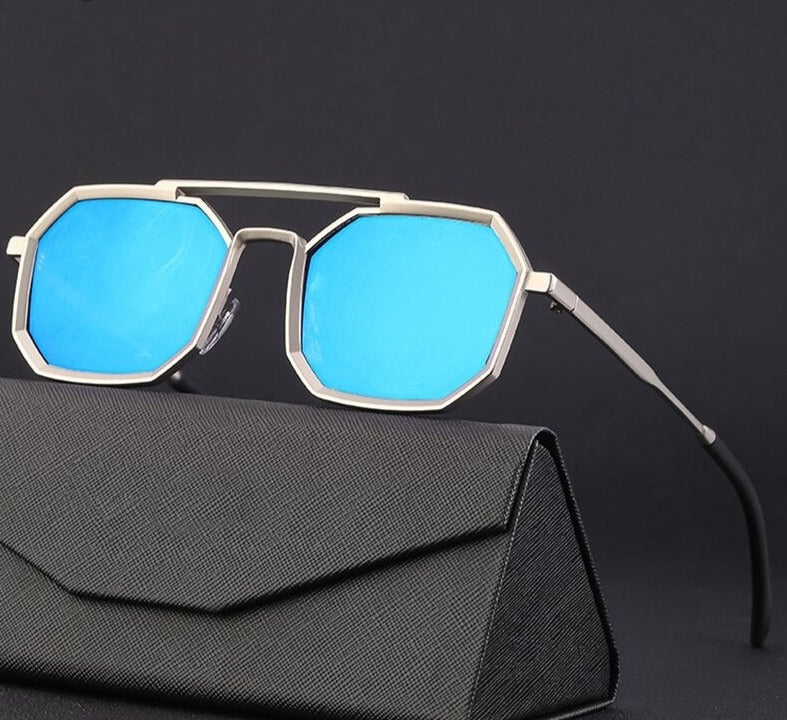 Buy Hexagon Shaped Vintage Sunglasses Online in India - Etsy