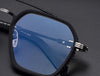 Oversized Titanium Glasses Acetate Anti-Blue Pilot Glasses Frame For Unisex