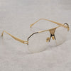 Classic Metal Frame Transparent Sunglasses For Men And Women-SunglassesCraft