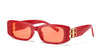 2020 Square Luxury Brand Travel Small Rectangle Sunglasses Men And Women-SunglassesCraft