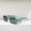 Fashion Style Rectangle Acetate Frame Sunglasses For Unisex-SunglassesCraft