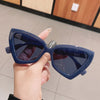 Sexy Retro Triangle Colorful Cateye Sunglasses For Unisex-SunglassesCraft