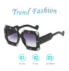 2020 Italian Big Frame Square Crystal Diamond Sunglasses For Unisex-SunglassesCraft