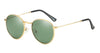 Polarized Retro Round Sunglasses For Unisex-SunglassesCraft