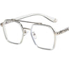 Vintage Pure Titanium Full Rim Optical Eyewear Clear Lens Retro Prescription Glasses for Unisex