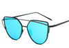 New Cat Eye Mirror Sunglasses For Women-SunglassesCraft