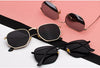 Trendy Style Mirror Square Sunglasses For Men And Women-SunglassesCraft