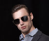 Trendy Square Metal Sunglasses For Men And Women -SunglassesCraft