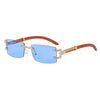 Rimless Designer Fashion Sunglasses For Unisex-SunglassesCraft