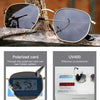 2021 New Polarized High Quality Brand Metal Frame Sunglasses For Men And Women-SunglassesCraft