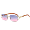 Rimless Designer Brand Sunglasses For Unisex-SunglassesCraft