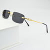 Brand Designer Fashion Rimless 2021 Retro Sunglasses For Men And Women-SunglassesCraft