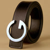 Luxury G-Shape Leather Belt For Men-SunglassesCraft