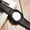 New Trendy Square Black Dial Black Belt Watch For Men-SunglassesCraft