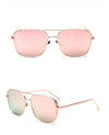 Trendy Square Metal Sunglasses For Men And Women -SunglassesCraft