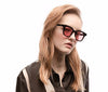 Trendy Square Transparent Sunglasses For Men And Women-SunglassesCraft