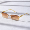 Vintage Rimless Fashion Sunglasses For Unisex-SunglassesCraft