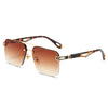 Trendy Rimless Fashion Sunglasses For Men And Women - SunglassesCraft