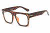 Trendy Retro Square Frame Sunglasses For Unisex-SunglassesCraft