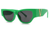 New Luxury Fashion Vintage Designer Brand Trendy Cat Eye Sunglasses For Men And Women-SunglassesCraft
