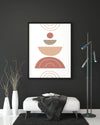 A Colour Full Bowl Design Art Frame for Wall Decor- SunglassesCraft