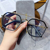 Retro Fashion Metal Frame Clear Lens Sunglasses For Unisex-SunglassesCraft