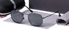 Stainless Steel Frame Eyewear Mirror Hexagon Sunglasses For Men And Women-SunglassesCraft