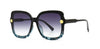 Oversized Square Frame Retro Fashion Brand High Quality Trendy Classic Vintage UV400 Gradient Sunglasses For Men And Women-SunglassesCraft