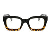 Retro Acetate Anti Blue Transparent Clear Lens Square Eyeglasses Spectacle Frame For Men And Women