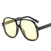 Luxury Vintage Brand Big Designer Frame Sunglasses For Unisex-SunglassesCraft