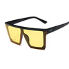 Vintage Square Oversized Gradient Sunglasses For Men And Women-SunglassesCraft