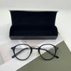 High Quality Classic Titanium Designer Frame Vintage Brand Round Retro Frame Sunglasses For Men And Women-SunglassesCraft