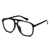 Designer Transparent Glasses Frame Pilot Style Retro Fashion Vintage Brand Classic Sunglasses For Men And Women-SunglassesCraft