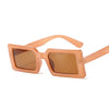 Retro Small Rectangular Candy Shades Sunglasses For Unisex-SunglassesCraft