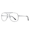 Designer Classic Vintage High Quality Metal Square Frame UV400 Gradient Sunglasses For Men And Women-SunglassesCraft