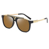 New Fashion Square Driving Retro Outdoor Flat Top Sunglasses For Men And Women-SunglassesCraft