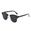 Semi Rimless Polarized Top Brand Sunglasses For Unisex-SunglassesCraft