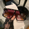 Trendy Big Square Designer Frame Top Quality Sunglasses For Unisex-SunglassesCraft