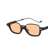 2021 Trendy Retro Cool Fashion Small Half Metal Frame Brand Vintage Outdoor Driving Designer Sunglasses For Men And Women-SunglassesCraft