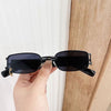 Luxury Vintage Metal Small Square Sunglasses For Men And Women-SunglassesCraft