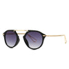 Round Retro Fashion Shades UV400 Vintage Sunglasses  -SunglassesCraft