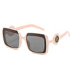 Luxury Square Fashion Brand Designer Retro Frame Female Vintage Classic Eyewear For Women-SunglassesCraft
