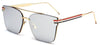 Mirror Lens UV400 Shades For Men And Women-SunglassesCraft