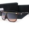 2021 Fashion Brand Designer Luxury Vintage Square UV400 Gradient Sunglasses For Men And Women-SunglassesCraft