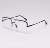 Classic Square Half Frame Fashion Sunglasses For Unisex-SunglassesCraft