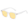 Luxury Rivet Square Designer Frame Classic Shades Sunglasses For Unisex-SunglassesCraft