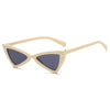 Vintage Brand Designer Small Cat Eye Sunglasses For Men And Women-SunglassesCraft